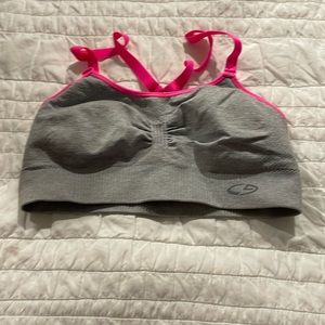 Workout sports bra, size small brand champion